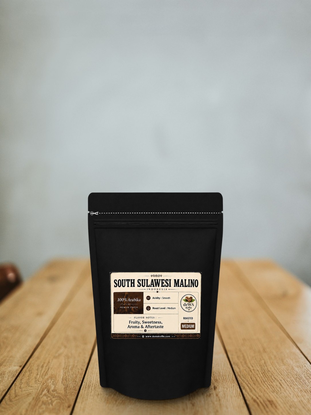 Premium Single Origin Roasted Bean Kopi Arabica South Sulawesi Malino 250 Gr - Image 2